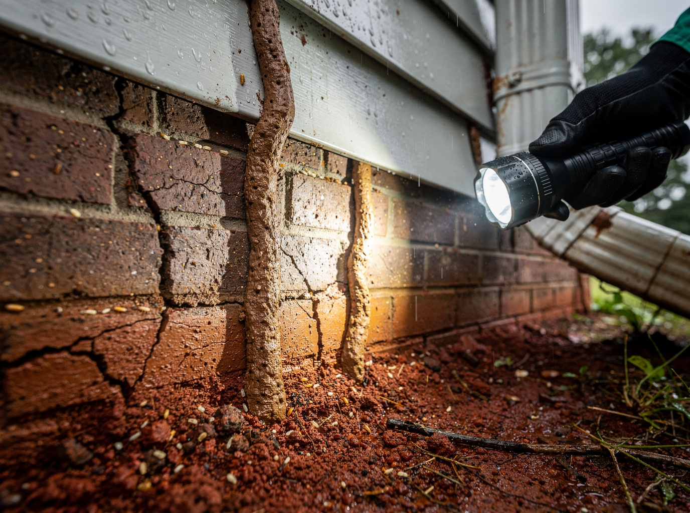How to Spot Termite Mud Tubes After Columbia Summer Storms